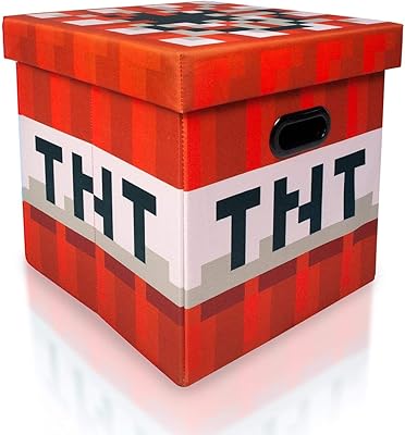 Cube de rangement minecraft tnt | cube de rangement tnt | cubes d'organisation | boîte carrée de 15 pouces avec couvercle. DIAYTAR COTE D'IVOIRE propose une expérience d'achat en ligne exceptionnelle, avec des produits de haute qualité et des prix compétitifs. Les clients peuvent naviguer facilement sur le site pour trouver les produits qui répondent à leurs besoins. La boutique en ligne est accessible 24h/24 et 7j/7.