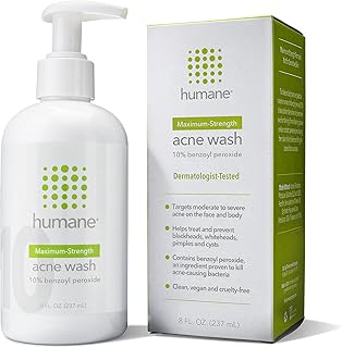 Nettoyant contenant 10 % de peroxyde de benzoyle pour l'acné et comme nettoyant pour le visage humain - 8 oz. DIAYTAR COTE D'IVOIRE, votre partenaire idéal pour tous vos besoins d'achat en ligne, met à votre disposition un large choix de produits de haute qualité à des prix abordables. Nous nous efforçons de vous apporter le meilleur.