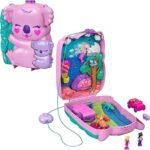 Mini sac à main portable polly pocket koala adventures mini poupée