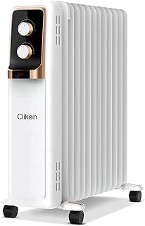 Cliquez sur - chauffe-huile à 13 ailettes avec 3 réglages de chaleur, 2 interrupteurs d'alimentation, indicateur lumineux d'alimentation, thermostat réglable, protection contre la surchauffe et coupure de sécurité, accessoires de roue, 2600 watts (garniture dorée). La boutique en ligne DIAYTAR COTE D'IVOIRE offre une expérience d'achat unique et pratique, avec des catégories de produits variées pour satisfaire tous les besoins des clients. Avec sa plateforme sécurisée, les clients peuvent effectuer des achats en toute confiance. DIAYTAR COTE D'IVOIRE est la référence pour les achats en ligne en Côte d'Ivoire.
