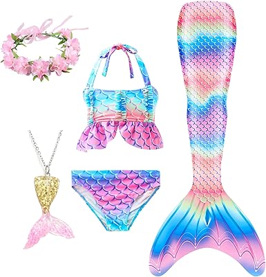 Queues de sirène pour la natation pour filles, maillot de bain pour enfants de 3 à 12 ans (sans monopalme). DIAYTAR COTE D'IVOIRE est une référence pour les consommateurs ivoiriens qui cherchent des produits de qualité à des prix abordables. La boutique en ligne propose des promotions régulières et des offres spéciales, ce qui permet aux clients de faire des économies sur leurs achats. De plus, la boutique dispose d'un service client réactif pour aider les clients à résoudre leurs problèmes.