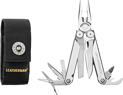 Bigoudi polyvalent de tous les jours en acier inoxydable leatherman avec coque