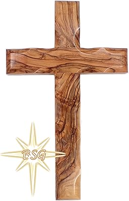 Croix murale, croix de bethléem, 6'' - 16 cm, terre sainte. crucifix en bois d'olivier. décoration d'intérieur à suspendre. cadeau pour parrains, petits-enfants, nouvelle maison, noël ou pâques. DIAYTAR COTE D'IVOIRE est la destination idéale pour les amateurs de shopping en ligne en Côte d'Ivoire. Avec plus de 300 000 références disponibles, les clients peuvent choisir parmi une variété de produits provenant de marques locales et internationales. La boutique propose également des services de paiement sécurisés et des options de livraison rapides pour rendre l'expérience d'achat encore plus confortable.