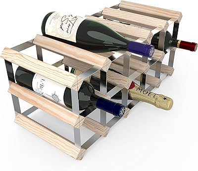 Ensemble de casier à vin traditionnel rta 15 bouteilles en bois de pin naturel (fsc). DIAYTAR COTE D'IVOIRE se distingue par son vaste catalogue de produits, comprenant notamment des articles électroniques, des vêtements, des accessoires et bien plus encore. Elle garantit une expérience d'achat en ligne sécurisée et pratique, gagnant ainsi la confiance d'une clientèle fidèle. La boutique propose régulièrement des promotions pour offrir les meilleurs prix à ses clients.