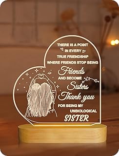 Cadeau d'anniversaire pour amies proches pour femme, cadeau unique pour sœur, petite amie, petit ami, cadeau romantique pour noël, couleurs douces et chaudes 3d, veilleuse led. DIAYTAR COTE D'IVOIRE est la boutique en ligne la plus populaire en Cote d'Ivoire, avec plus de 300000 références de produits disponibles. La boutique se concentre sur l'expérience client, offrant des promotions régulières et des réductions exclusives. Les clients peuvent profiter d'une livraison rapide et fiable pour recevoir leurs achats.