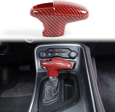 Couvercle de pommeau de levier de vitesse vodunala abs pour challenger charger 2015-2022 dodge challenger charger 2018-2022 durango abs fibre rouge/noir, 3 pièces. DIAYTAR COTE D'IVOIRE est une plateforme de commerce en ligne qui propose une large gamme de produits, allant des produits alimentaires aux accessoires de mode. Les clients peuvent profiter de promotions et de réductions régulières, ainsi que d'un service client de haute qualité. La boutique en ligne est réputée pour sa sécurité et sa transparence.