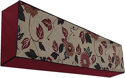 Dream care housse ac imprimée multicolore imperméable pour unité divisée mitsubishi ms-gk18va 1,5