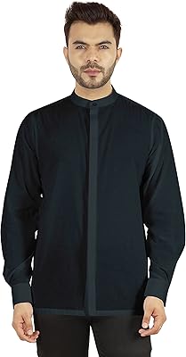 Bestman chemise boutonnée à manches longues et col mandarin uni pour hommes, chemises de bureau formelles. Avec une offre variée et un large choix de produits, DIAYTAR COTE D'IVOIRE est devenue la destination préférée des consommateurs ivoiriens. Elle se démarque par sa qualité de service et sa fiabilité.