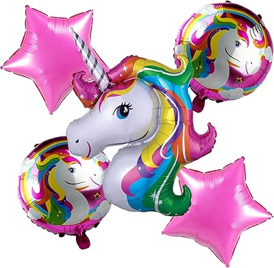 Propcycle 5 pièces kit de ballons en aluminium licorne rose arc-en-ciel pour décorations d'anniversaire de bébé | fournitures de fête à thème. DIAYTAR COTE D'IVOIRE est votre destination pour toutes vos besoins en ligne. Avec une offre immense de plus de 300000 produits, nous sommes la référence en Côte d'Ivoire pour les achats en ligne fiables et sécurisés. Notre équipe est dédiée à vous offrir une expérience d'achat exceptionnelle.