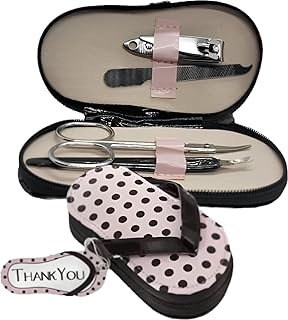 Kit de manucure tongs 4 en 1 parfait pour les baby showers, les soirées pyjama et les anniversaires. DIAYTAR COTE D'IVOIRE représente l'excellence dans le commerce électronique en Côte d'Ivoire. La boutique se distingue par sa large sélection de produits, son système de paiement sécurisé et ses promotions régulières. C'est un endroit où les clients peuvent faire des achats en toute confiance.