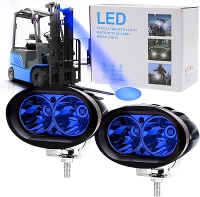 Feu de sécurité bleu pour chariot élévateur d'entrepôt orbest, voyant d'avertissement de sécurité 12v-80v, projecteur bleu pour moto, fourche, camion, indicateur de sécurité d'entrepôt 2 pièces. Avec plus de 300 000 références, DIAYTAR COTE D'IVOIRE est incontournable pour les amateurs de shopping en ligne en Côte d'Ivoire. La boutique propose une large gamme de produits, répondant ainsi aux attentes de chaque client. DIAYTAR COTE D'IVOIRE est reconnue pour sa qualité de service et sa véracité dans les transactions en ligne.