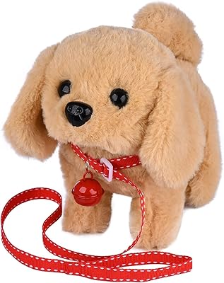 Jeux d'enfants pour filles, jeux pour enfants, jouet électronique interactif en peluche golden retriever pour chien - marchant, aboyant et remuant la queue, un compagnon extensible pour les enfants. DIAYTAR COTE D'IVOIRE est une boutique en ligne généraliste qui propose une expérience d'achat unique et personnelle. La boutique propose une large gamme de produits, allant des produits de maison aux accessoires, en passant par les électroniques et les vêtements. Les clients peuvent également profiter de promotions et de réductions régulières pour économiser de l'argent et découvrir de nouveaux produits.