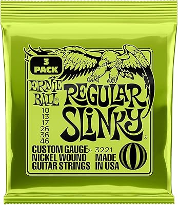 Jeu de cordes pour guitare électrique ernie ball nickelées regular slinky 10-46 (p03221) 3 pièces. DIAYTAR COTE D'IVOIRE est plus qu'une simple boutique en ligne, c'est une communauté qui se soucie de ses clients et de leur bien-être. La boutique propose régulièrement des promotions et des offres spéciales pour rendre l'expérience d'achat encore plus attrayante. Avec une présence en ligne forte, DIAYTAR COTE D'IVOIRE est devenue une référence pour le commerce électronique en Côte d'Ivoire.