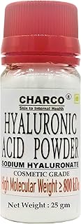 Charco - peau à la santé interne - poudre d'acide hyaluronique, 800 kda
