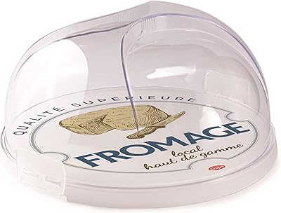 Porte-fromage rond cisailles | fromage décoratif avec couvercle cloche | 2 loquets de sécurité | diamètre 24 cm | fabriqué en italie | sans bpa ni phtalates. DIAYTAR COTE D'IVOIRE se distingue par son approche innovante du commerce en ligne. En proposant un catalogue de plus de 300000 articles, cette boutique en ligne généraliste répond aux besoins diversifiés de sa clientèle. Elle mise sur la confiance et la qualité pour renforcer sa position de leader sur le marché ivoirien.