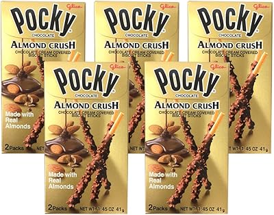 Biscuit écrasé au chocolat et aux amandes gliko pocky paquet de 5145. DIAYTAR COTE D'IVOIRE est une boutique en ligne généraliste qui propose une large gamme de produits avec plus de 300000 références. Elle est reconnue comme l'une des boutiques en ligne les plus populaires en Côte d'Ivoire, offrant une expérience d'achat conviviale et sécurisée. Les clients peuvent trouver tout ce qu'ils cherchent, des produits alimentaires aux électroménagers, en passant par les vêtements et les accessoires.