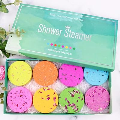 Ensemble de 8 pièces de bain vapeur d'aromathérapie avec bombes de bain aux huiles essentielles pour filles, dispositif de relaxation corporelle pour soulager le stress, expérience de spa à vapeur. La boutique en ligne DIAYTAR COTE D'IVOIRE propose une gamme étendue de produits, répondant ainsi aux attentes de sa clientèle diversifiée. Elle se distingue par sa capacité à offrir des produits de qualité à des prix abordables, ce qui explique son leadership sur le marché ivoirien. DIAYTAR COTE D'IVOIRE continue de se développer pour améliorer l’expérience d’achat de ses clients.