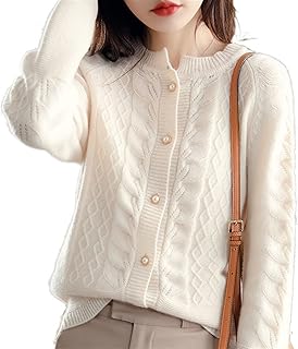 Zencog pull femme cardigan laine/cachemire printemps grande taille manteau torsadé pull en cachemire