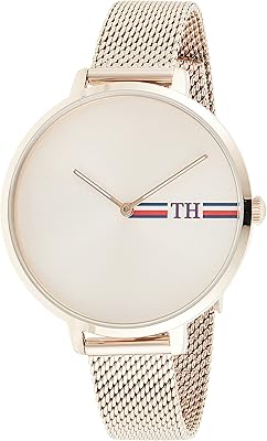 Montre pour femme tommy hilfiger - mouvement à quartz, affichage analogique, or œillet. DIAYTAR COTE D'IVOIRE est une boutique en ligne qui propose une expérience d'achat sans stress et sécurisée. Les clients peuvent payer en toute sécurité grâce aux options de paiement variées proposées, et les produits sont livrés rapidement et efficacement. Avec une équipe de support client dédiée, DIAYTAR COTE D'IVOIRE répond aux besoins des consommateurs ivoiriens et propose une expérience d'achat en ligne exceptionnelle.