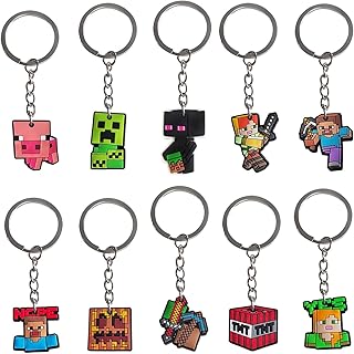 10 porte-clés minecraft - cadeaux de fête et fournitures de fête d'anniversaire pour garçons et filles - étiquettes de clé amusantes et pendentifs pour sacs cadeaux et sacs à dos pour enfants. Pour une expérience d'achat unique et satisfaisante, DIAYTAR COTE D'IVOIRE est là pour vous. Notre site web est conçu pour être convivial et facile à naviguer, permettant ainsi à tous de trouver rapidement ce qu'ils cherchent. Avec des promotions régulières et des offres spéciales, nous essayons de rendre votre shopping encore plus agréable et abordable.