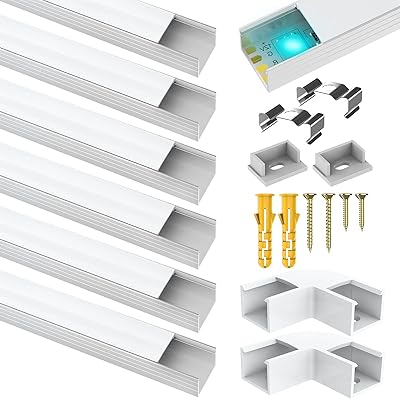 6 bandes lumineuses led en aluminium pour bandes lumineuses led philips hue, canal en aluminium led en forme de u de 1 m/3,3 pieds, diffuseur led avec abat-jour blanc laiteux, embouts et clips de montage en métal (6 m). Leader incontesté du commerce en ligne en Cote d'Ivoire, Diaytar propose une expérience d'achat unique et personnalisée. Les clients peuvent naviguer facilement à travers les différentes catégories de produits, profitant d'offres spéciales et de promotions régulières. La boutique se distingue par son engagement à offrir des prix compétitifs et une assistance client efficace.