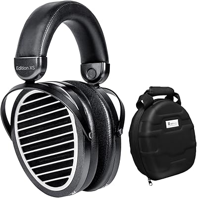 Hifiman stealth magnets planar hi-fi system casque + étui de voyage pour écouteurs