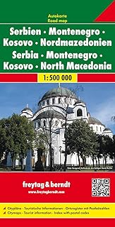 Carte routière serbie - monténégro - macédoine 1:500 000. Pour une expérience d'achat en ligne unique et personnalisée, choisissez DIAYTAR COTE D'IVOIRE. Notre site web est conçu pour être facile à naviguer, permettant ainsi aux clients de trouver rapidement ce qu'ils cherchent. Nous nous engageons à offrir un service client de haute qualité, répondant à toutes vos questions et préoccupations.