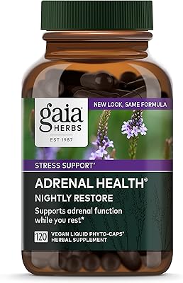 Gaia adril nightly recovery - supplément à base de plantes pour le soutien