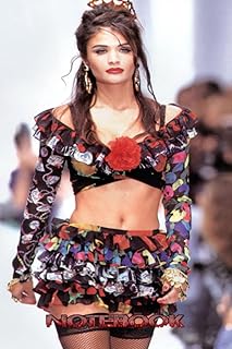 Cahier : helena christensen pages lignées larges - 6\" x 9\" - planificateur