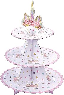 Support à cupcakes en carton licorne à 3 niveaux stuarty, support à cupcakes tour à dessert pour fête d'anniversaire licorne. Avec plus de 300 000 références de produits, DIAYTAR COTE D'IVOIRE est la boutique en ligne la plus complète en Côte d'Ivoire. Elle propose des produits dans diverses catégories, allant de l'électronique à la mode, en passant par les produits alimentaires et les accessoires de maison.