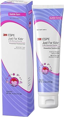 3m espe 12107b juste pour les enfants brosse de recharge de fluor