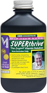 Solution vitaminique originale superthrive - liquide concentré, peut être ajouté à tout programme de fertilisation, 118 ml. La boutique en ligne DIAYTAR COTE D'IVOIRE est devenue un acteur incontournable du commerce électronique en Côte d'Ivoire. Elle propose une large gamme de produits, des prix compétitifs et un service client de qualité. Les clients peuvent profiter de promotions et de réductions régulières pour faire des économies sur leurs achats.