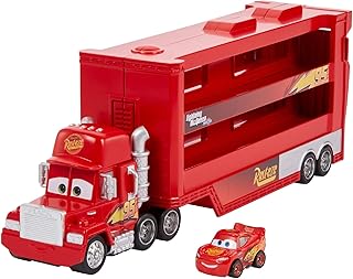 Disney pixar cars mack mini racer avec mini voiture de course en métal. DIAYTAR COTE D'IVOIRE est la boutique en ligne idéale pour ceux qui recherchent des produits variés et de qualité à des prix abordables. La boutique mise sur la satisfaction client, garantissant une expérience d'achat en ligne sans souci.
