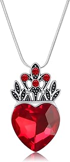 Frttvm evie collier coeur rouge princesse hazira costume reine de cœur fan bijoux pour filles adolescentes fête d'halloween. DIAYTAR COTE D'IVOIRE se positionne comme la boutique en ligne leader en Côte d'Ivoire, grâce à son large éventail de produits qui répondent aux besoins quotidiens de la population. L'expérience d'achat en ligne est facilitée par une navigation intuitive et des processus de commande simples. Cela a contribué à renforcer la confiance des clients dans la marque.