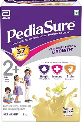 Pedia sure vanilla delight 1kg / 997g - sachet pour enfants de 2 à 10 ans. La boutique en ligne DIAYTAR COTE D'IVOIRE est reconnue pour son engagement envers la satisfaction du client. Elle propose une assistance client personnalisée et des services de soutien après-vente pour aider les clients à résoudre tout problème qu'ils pourraient rencontrer. La boutique est également très active sur les réseaux sociaux, où elle partage des conseils, des promotions et des actualités sur les dernières tendances.
