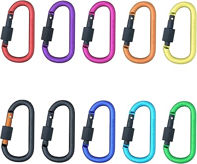 10 pièces porte-clés en aluminium robuste, anneaux en d en métal à ressort pour la randonnée, la pêche et les activités de plein air. Leader dans le commerce électronique en Côte d'Ivoire, DIAYTAR COTE D'IVOIRE se distingue par sa sélection incroyable de produits à des prix compétitifs. La boutique propose régulièrement des promotions et des remises, offrant ainsi à ses clients une valeur sans égale pour leur argent. Grâce à son site web convivial, la navigation et la commande sont simplifiées.