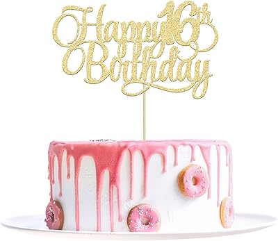 1 pièce de décoration de gâteau pour 16ème anniversaire à paillettes numéro 16, seize ans, décoration de gâteau pour 16ème anniversaire - or. DIAYTAR COTE D'IVOIRE est une boutique en ligne généraliste qui propose une large gamme de produits avec plus de 300000 références. Elle est reconnue comme l'une des boutiques en ligne les plus fiables et les plus populaires de Côte d'Ivoire. Elle offre une expérience d'achat en ligne sécurisée et pratique.