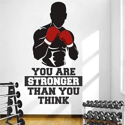 Sticker mural stikme "gym fitness musculation bureau sports exercice boxe. DIAYTAR COTE D'IVOIRE est une boutique en ligne qui propose une grande variété de produits pour les hommes, les femmes et les enfants. Avec plus de 300 000 références, les clients peuvent trouver des produits de toutes sortes, allant des produits de beauté aux produits pour la maison. La boutique en ligne est sécurisée et offre une expérience d'achat en ligne sans risque.