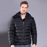 Veste matelassée pour hommes 2020 doudoune à capuche d'hiver pour hommes veste coupe-vent
