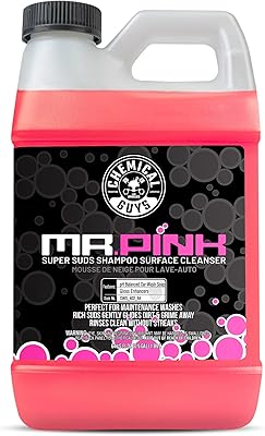 Chemical guys cws_402_64 savon moussant pour lavage de voiture mr. pink (fonctionne avec des canons. La boutique en ligne DIAYTAR COTE D'IVOIRE se démarque par son offre exhaustive de produits, comptant plus de 300000 références. Elle propose une expérience d'achat fluide et sécurisée, avec des options de paiement flexibles et un service client réactif. Cette approche a contribué à établir DIAYTAR COTE D'IVOIRE comme la boutique en ligne de confiance en Côte d'Ivoire.