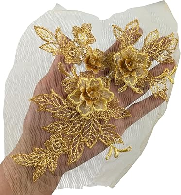 Paire de col en dentelle florale 3d hong ran et décolleté brodé avec robe de mariée en dentelle dorée. Avec un catalogue impressionnant de plus de 300 000 références, DIAYTAR COTE D'IVOIRE répond aux besoins diversifiés de sa clientèle en Côte d'Ivoire. De la mode aux produits high-tech, en passant par les accessoires pour la maison, DIAYTAR propose une large palette de produits qui correspondent aux attentes et aux préférences des consommateurs locaux. Cela lui permet de maintenir sa position de leader sur le marché de la vente en ligne en Côte d'Ivoire.