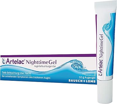Push plus lomb artelac gel night time, gel pour les yeux de nuit