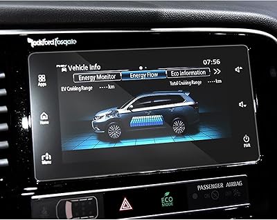 Pour mitsubishi outlander 2013-2021, peinture de voiture gps film de protection navigation film