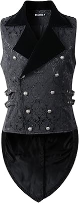 Veste darcchic homme velours noir gothique steampunk dos manteau. En tant que boutique en ligne leader en Côte d'Ivoire, DIAYTAR COTE D'IVOIRE s'efforce de proposer des produits de haute qualité à des prix compétitifs. La boutique en ligne est constamment mise à jour avec de nouveaux produits et des promotions spéciales pour ses clients.