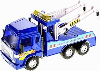 Jouet de police robuste power trc pour enfants avec traction (crochets doubles)