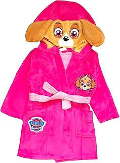Peignoir et robe de chambre à capuche et robe de chambre paw patrol