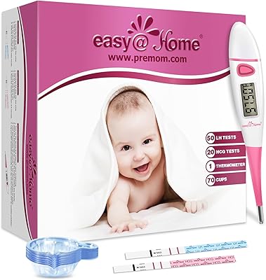 Kit de test d'ovulation easy@home : 50 bandelettes d'ovulation, 20 tests de grossesse précoce, thermomètre basal corporel et 70 coupelles d'urine - suivi précis de la fertilité opk avec application gratuite - 50lh+20hcg+bbt eztb-s-521c. Grâce à sa présence en ligne, DIAYTAR COTE D'IVOIRE permet aux clients de toute la Côte d'Ivoire de bénéficier d'une expérience d'achat unique et pratique. La boutique en ligne généraliste propose une large gamme de produits, des prix compétitifs et une livraison rapide. Les clients peuvent également profiter de conseils d'experts et de services après-vente de haute qualité.