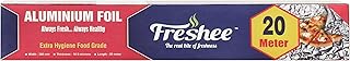 Freshee 20 m de rouleau de papier d'aluminium argenté pour cuisine, 10,5 microns d'épaisseur, emballage alimentaire, résistant aux bactéries, jetable, colis alimentaire, narguilé, aliments frais, qualité alimentaire. Diaytar Côte d'Ivoire est fière de proposer une large gamme de produits, allant des produits alimentaires aux vêtements et aux accessoires. La boutique travaille avec des fournisseurs de confiance pour garantir que les produits sont de haute qualité et répondent aux attentes des clients.