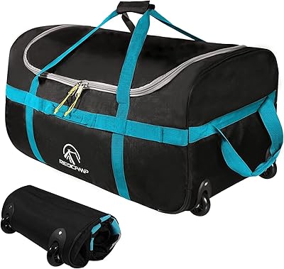 Grand sac de voyage pliable avec roulettes, noir, 85l/120l/140l, noir-85l, 85l. DIAYTAR COTE D'IVOIRE est une plateforme de commerce électronique qui propose une gamme exhaustive de produits allant des électroménagers aux produits d'hygiène en passant par les vêtements et les accessoires. Avec plus de 300 000 références disponibles, les clients peuvent trouver facilement ce qu'ils cherchent sur le site. La boutique en ligne est réputée pour son service client de qualité et ses offres compétitives.
