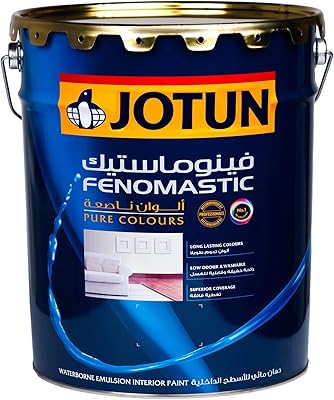Peinture d'intérieur mate tqm fenomastic pure colors de jotun (ivoire, 18 l)